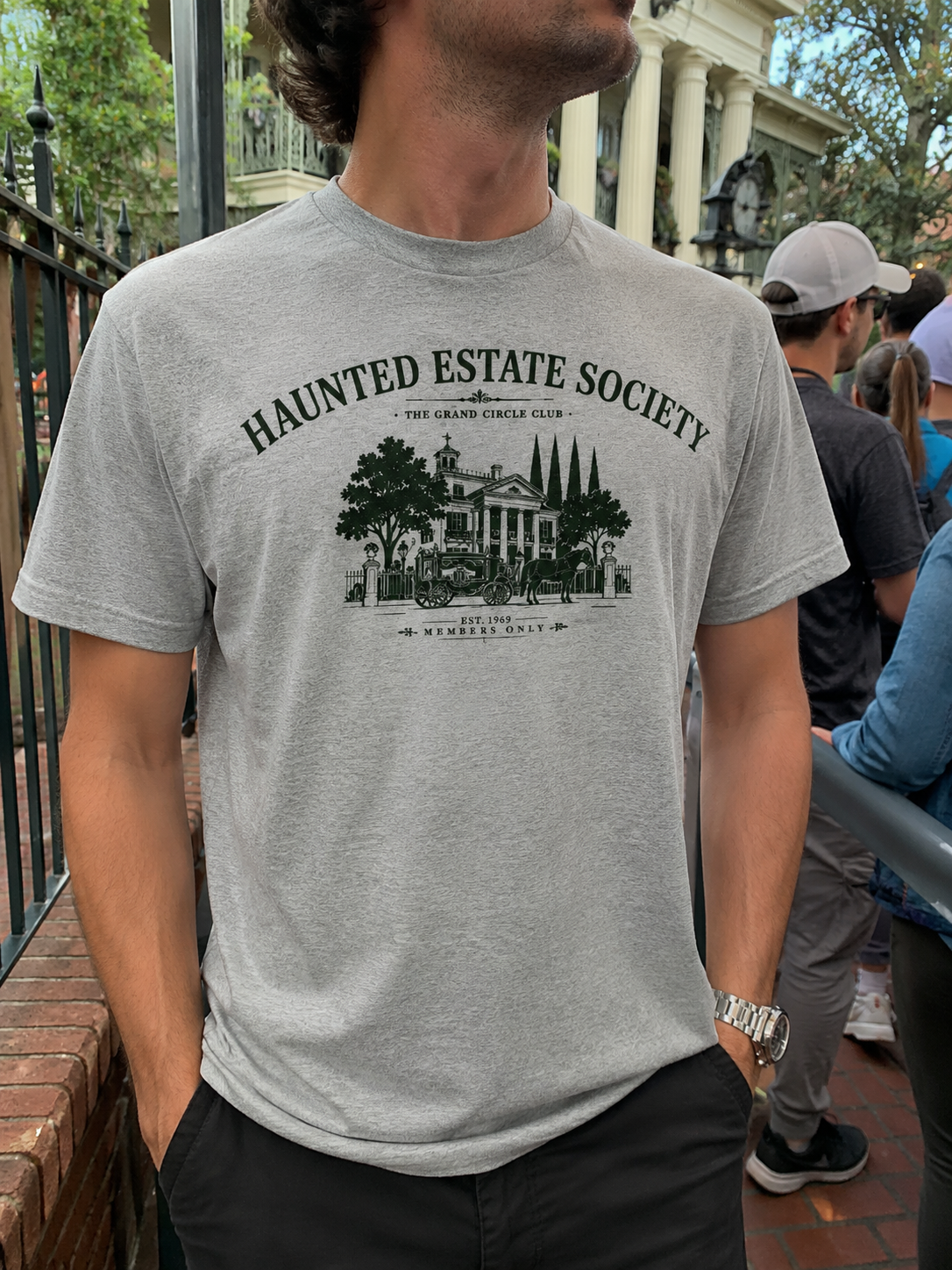 Haunted Estate Society T Shirt