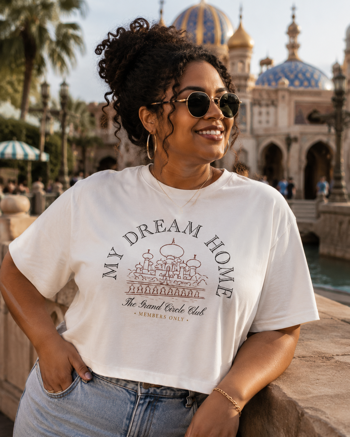 My Dream Home — Arabian Palace Crop Top